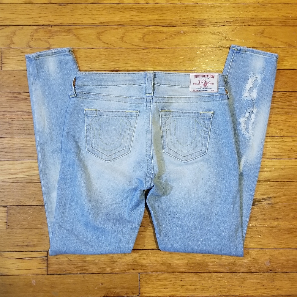 True Religion Distressed Jeans - Picture 3 of 8